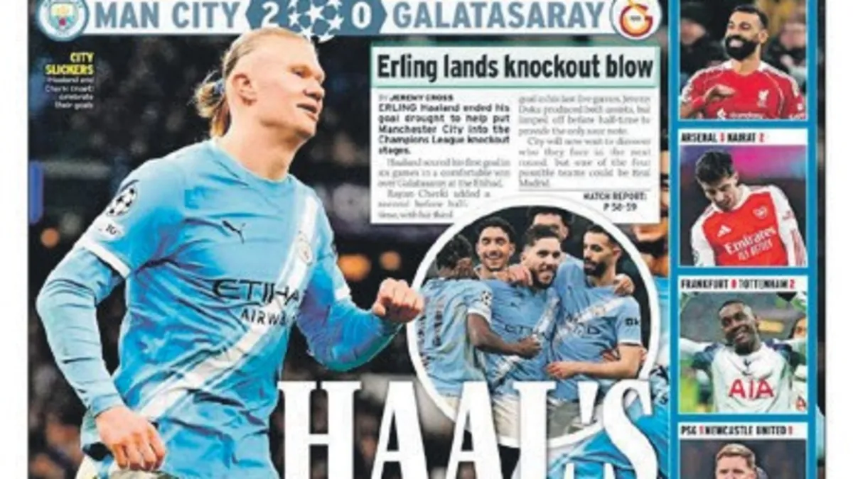 Erlıng Haaland’a övgü yağmuru