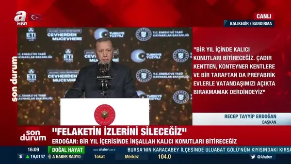 Başkan Erdoğan’dan Emet’e bor karbür tesisi müjdesi | Video