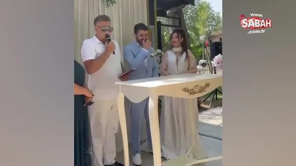 Şarkıcı Emrah'ın yıllardır görüşmediği oğlu Tayfun Erdoğan evlendi! Nuri Alço ‘babalık’ yaptı | Video