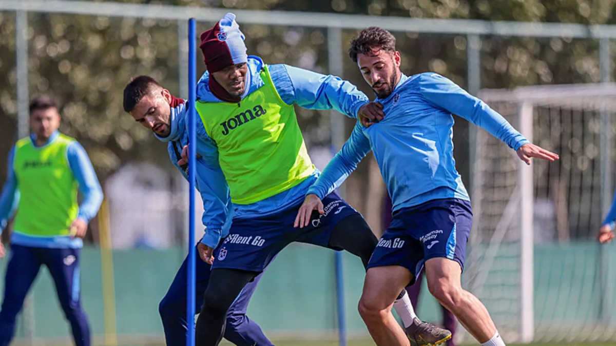 Trabzonspor, Konyaspor maçı hazırlıklarına başladı!