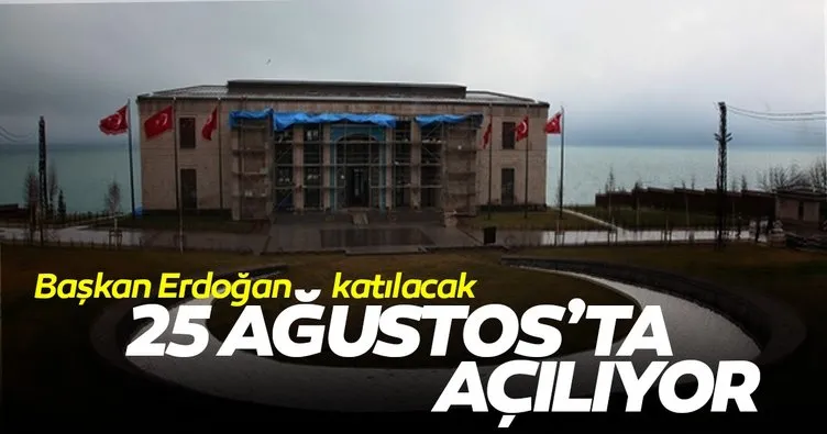 Ahlat Cumhurbaşkanlığı Külliyesi 25 Ağustos’ta açılıyor