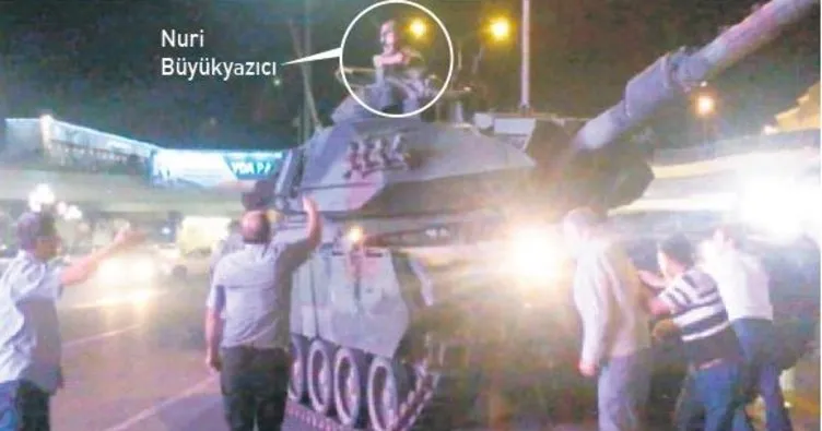 Yüzsüz darbeci halkı suçladı: Tanklara zarar verdiler