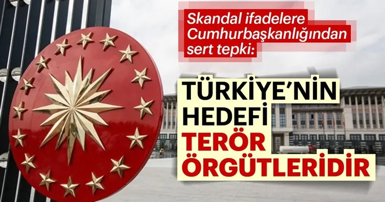 Cumhurbaşkanlığı'ndan ABD'ye sert tepki!