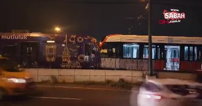 Zeytinburnu’nda iki tramvay çarpıştı: Vatman ve 2 yolcu yaralandı | Video