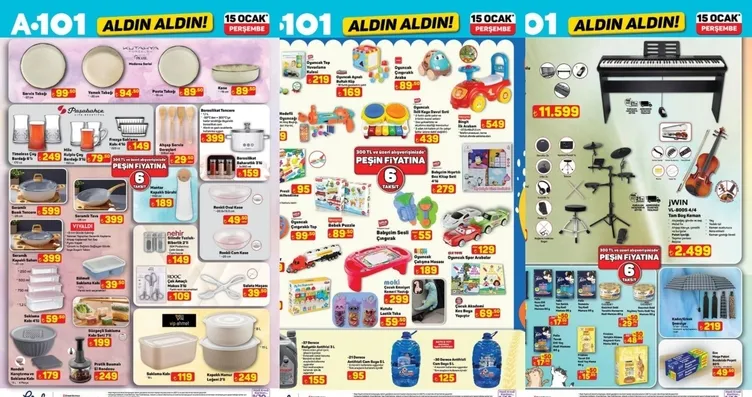 A101’de Yeni Hafta! A101 Aktüel Ürünler Kataloğu...