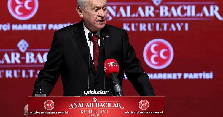 Son dakika haberi: MHP Lideri Devlet Bahçeli: HDP’ye destek PKK ile ortaklıktır.