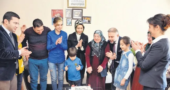 Gazi Türkan Güder’e sürpriz doğum günü