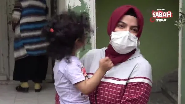 Adana'da 4 yaşındaki kızı balkondan sarkan anneden hayrete düşüren sözler!