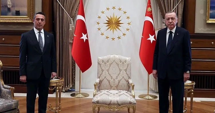 Başkan Erdoğan, Ali Koç’u kabul etti