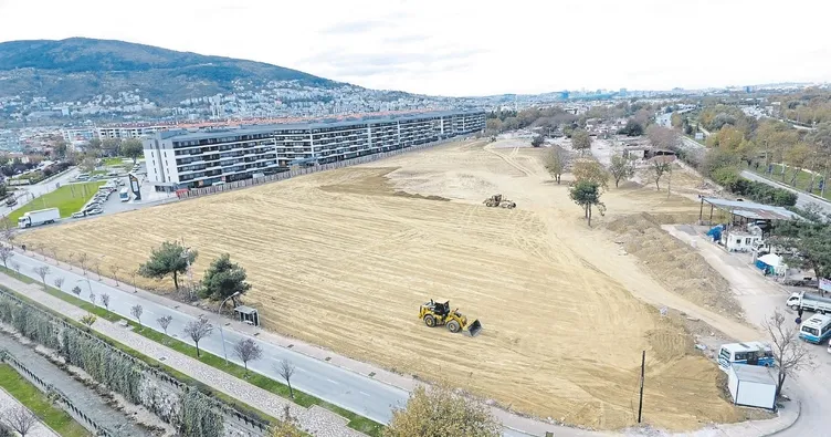 Osmangazi’den Bursa’ya 100 dönümlük Millet Bahçesi