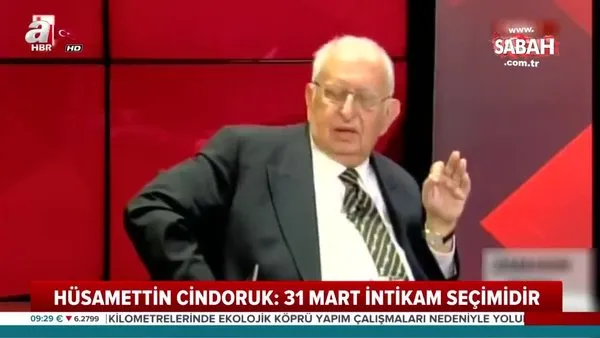 Eski TBMM Başkanı Cindoruk'tan skandal '31 Mart' yorumu!