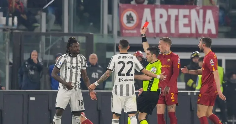 Juventus’ta Moise Kean’in cezası beli oldu! Roma maçında 40 saniyede kırmızı kart görmüştü...