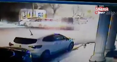Iğdır‘da hafif ticari araç otomobile çarptı: 2 yaralı | Video