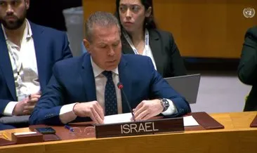 Katliam sözcüsüne BM tepkisi! İsrail Büyükelçisi konuşurken terk ettiler…