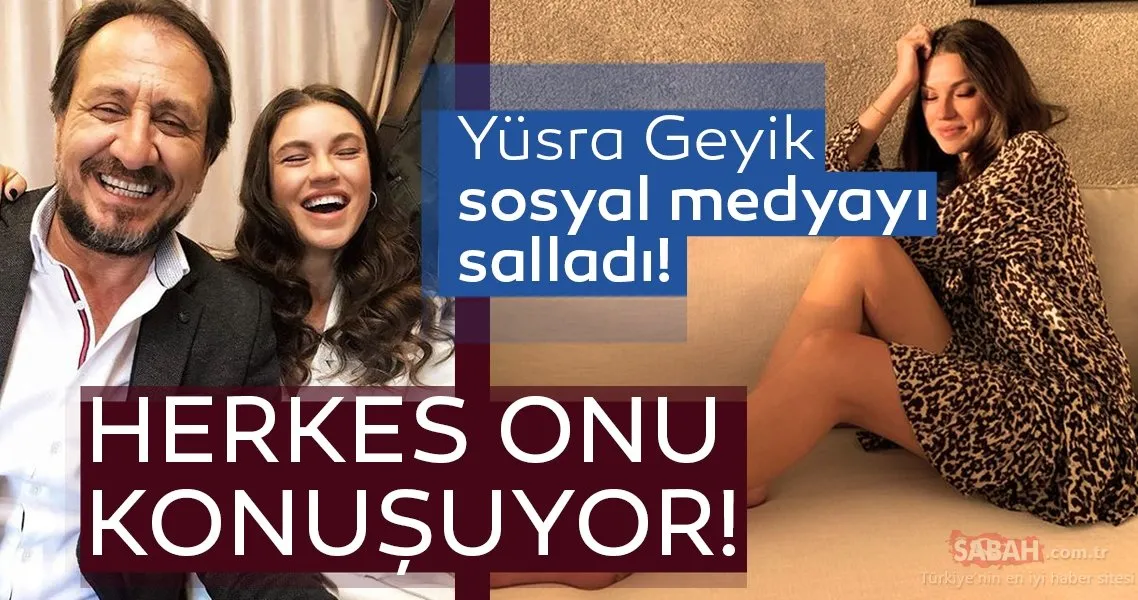 Yüsra Geyik bu hali ile bambaşka! Ekranlarda büyüyen Yüsra Geyik