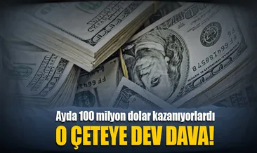 Sanal kumar çetesine dev dava