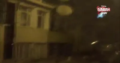 İstanbul’da panik anları: Mahalleli sokağa döküldü |Video