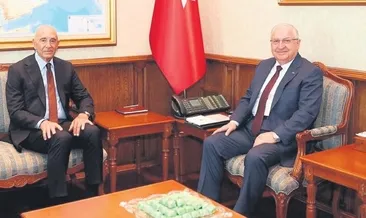 Bakan Güler, Barrack’ı kabul etti