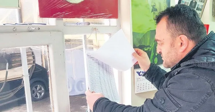 Seçmen listeleri askıda