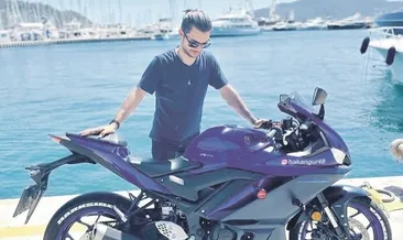 TIR, motosiklet sürücüsüne çarptı