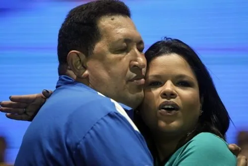 Hugo Chavez’in görülmemiş fotoğrafları