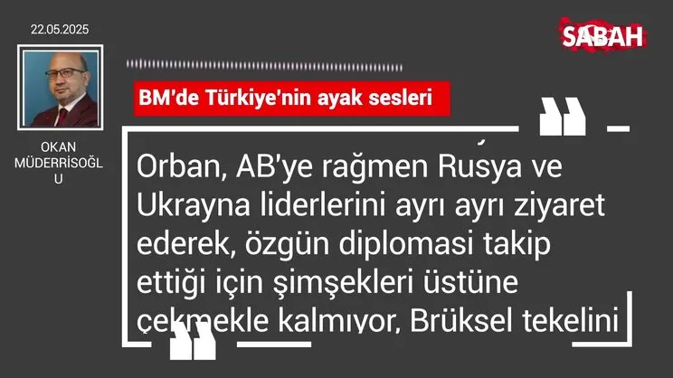 Okan Müderrisoğlu | BM’de Türkiye’nin ayak sesleri