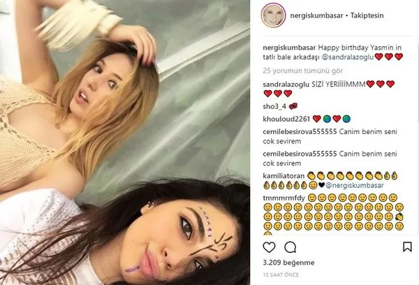 Ünlü isimlerin Instagram paylaşımları (24.03.2018)