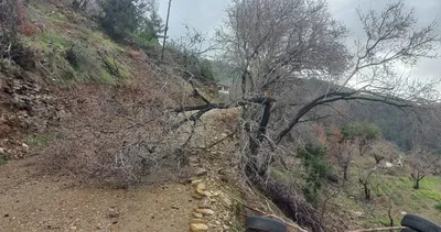 Anamur’da hortum yıktı geçti