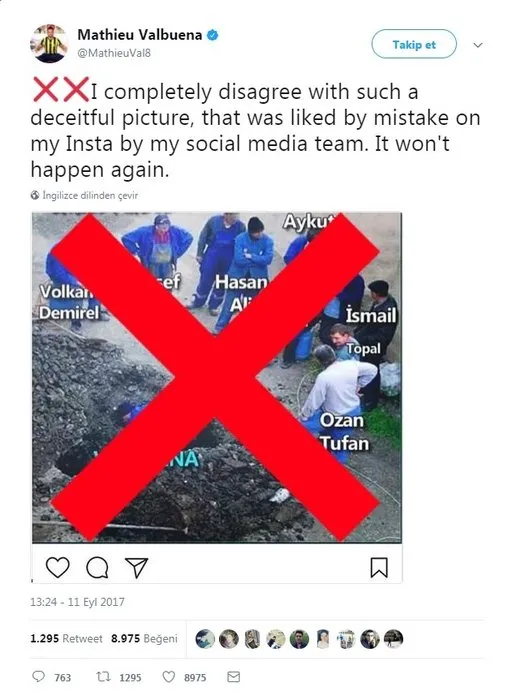 Sosyal medyadan başı yanan futbolcular
