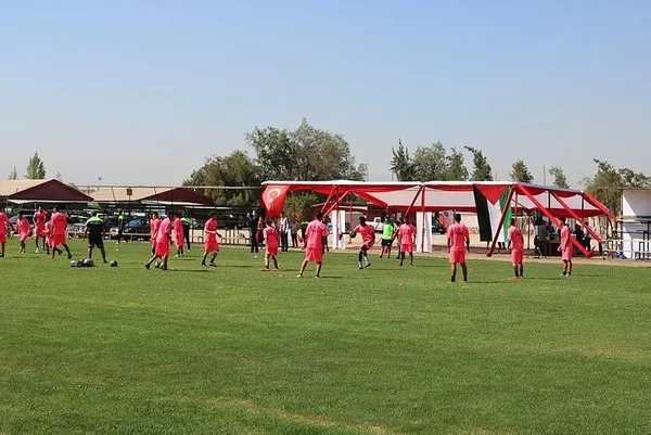 Şilili Filistinlilerin takımı Palestino'ya Türkiye'den destek