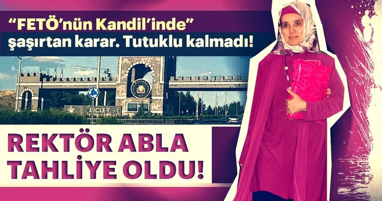 Son dakika: Dicle Üniversitesi rektörü Ayşegül Jale Saraç tahliye edildi