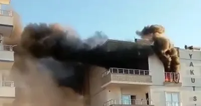 Nusaybin’de bir ev cayır cayır yandı