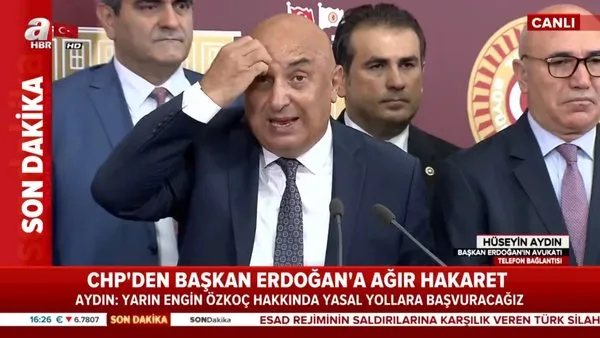 CHP Grup Başkanvekili Engin Özkoç'tan Cumhurbaşkanı Erdoğan'a skandal hakaretler | Video