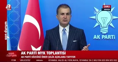 Son dakika: AK Parti Sözcüsü Ömer Çelik’ten AB’ye Yunanistan ve Rum kesimi tepkisi | Video