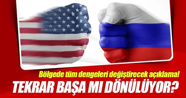 ABD, Rusya ile Suriye kapsamıdaki ikili anlaşmaları durdurabilir!