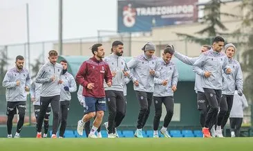 Trabzonspor, Beşiktaş maçı hazırlıklarına başladı