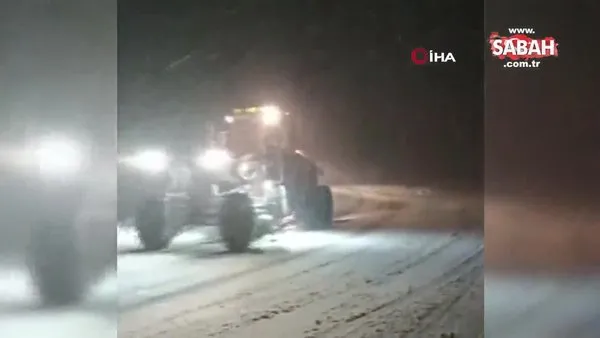 Erzincan’da kar ve tipi ulaşımda aksamalara neden oldu | Video