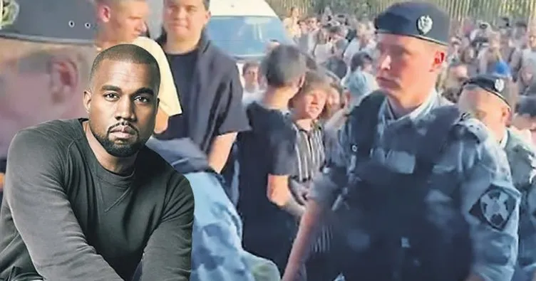 Rusya’da Kanye izdihamı