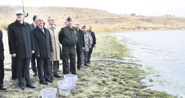 Kırıkkale’de 100 bin pullu sazan baraj gölüne bırakıldı