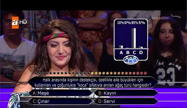 Kim Milyoner Olmak İster yeni bölüm soru ve cevapları