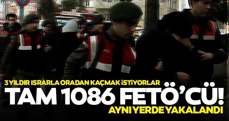 Edirne sınır hattında 3,5 yılda 1086 FETÖ’cü yakalandı