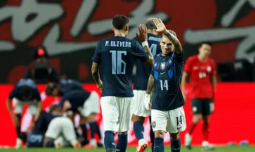 Uruguay, Güney Kore’yi 4 golle devirdi!
