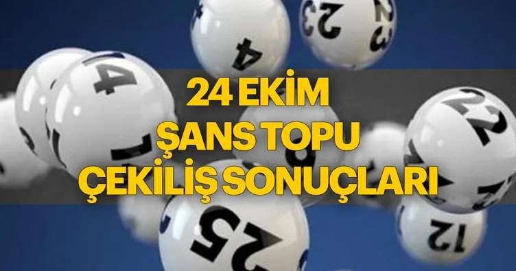 Son dakika haber! Şans Topu çekiliş sonuçları açıklandı - MPİ Şans Topu çekiliş sonucu bilet sorgulama ekranı