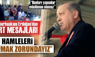 Cumhurbaşkanı Erdoğan’dan muvazzaf astsubay adaylarının mezuniyet töreninde flaş açıklamalar