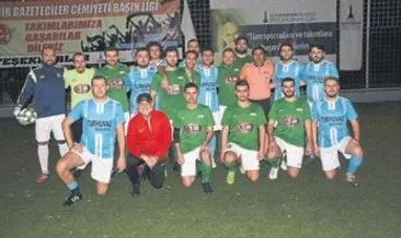 İzmir Basın Ligi’nin şampiyonu Turkuvaz