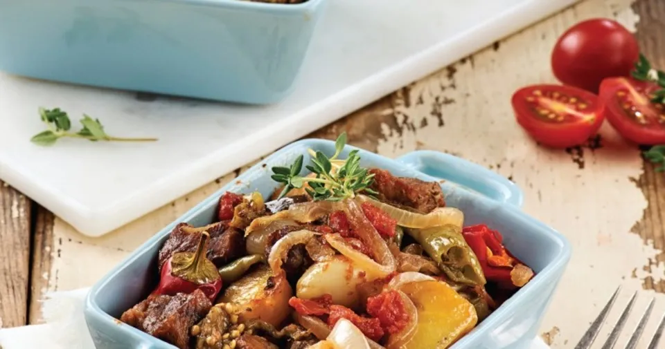 Fırında Sebzeli Et Tarifi Tarifi Et Yemekleri Sofra