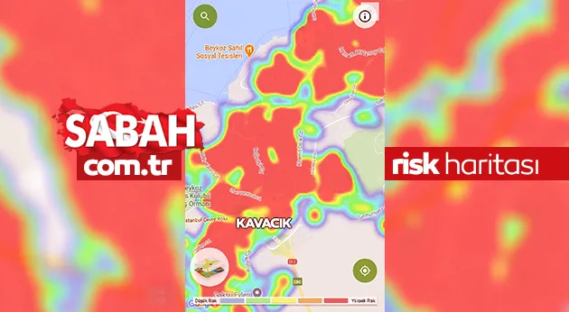 Son dakika haberler: İstanbul kıpkırmızı! İstanbul COVİD 19 haritasında dikkat çeken detay