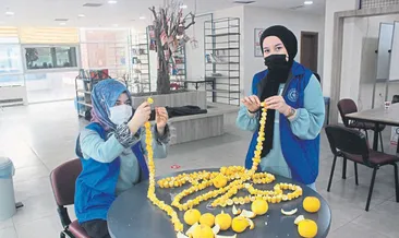 Turunç çöpe gitmedi