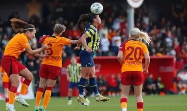 Son dakika: Kadın Futbol Ligi’nde derbi zamanı! Ezeli rakipler Galatasaray ve Fenerbahçe karşı karşıya...