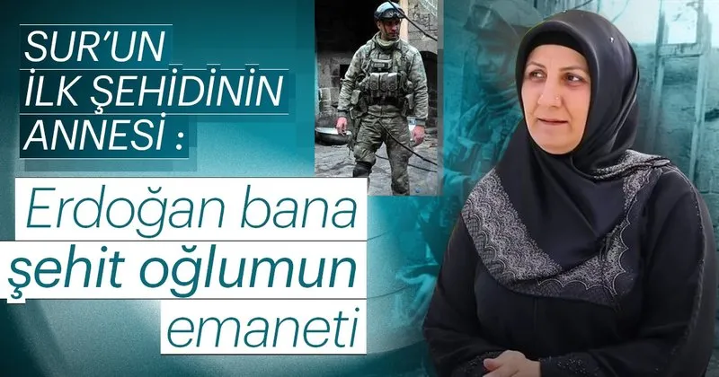 Erdogan Bana Sehit Oglumun Emaneti Son Dakika Haberler
